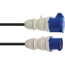 CANFORD CORDON SECTEUR RENFORCE 32 Amp WALTHER 230306 - WALTHER 330306, TRS, 15m, noir