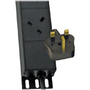 RPP XAL8 MULTIPRISE RACK 8x prises BS1363, inclinée à 45°