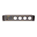 EMO E625 DISTRIBUTEUR SECTEUR 4x prises UK 13A avant, 1x prise UK 13A arrière