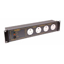 EMO E625 DISTRIBUTEUR SECTEUR 4x prises UK 13A avant, 1x prise UK 13A arrière
