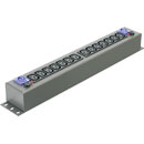 CANFORD MDS5 AC RAIL POUR DISTRIBUTEUR DE SECTEUR Dual 10A, 14x IEC, Powercon, gris foncé
