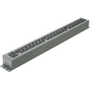 CANFORD MDS1 AC RAIL POUR DISTRIBUTEUR DE SECTEUR 30A, 21x IEC, powercon, gris foncé