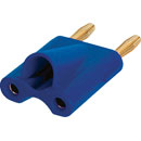 REAN NYS508-BU DOUBLE CONNECTEUR 4mm, bleu