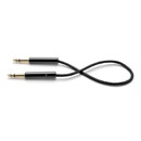 CANFORD CORDON DE PATCH GPO fil rosette, 300mm, noir