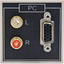 IKON EP-PC50 HDD15-HDD15/90 MODULE DE CONNEXION avec deux RCA