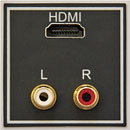 IKON EP-HDMI+AV HDMI MODULE DE CONNEXION avec deux RCA