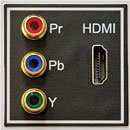IKON EP-HDMI+CH HDMI MODULE DE CONNEXION avec trois RCA
