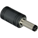 ADAPTATEUR CONNECTEUR SECTEUR CC 2.1mm 10mm mâle (embase) vers 2.5mm 10mm femelle (fiche)