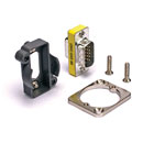 SWITCHCRAFT EHHD15MM EMBASE SUB-D 15pts, mâle-mâle