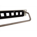 CANFORD PANNEAU DE CONNEXION KEYSTONE 1U 1x16 modules, gris