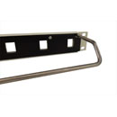 CANFORD PANNEAU DE CONNEXION KEYSTONE 1U 1x8 modules, gris