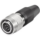 HIROSE HR10A-10P-12P(73) FICHE mâle, 12pts