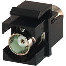 TUK KEYSTONE RACCORD BNC femelle vers BNC femelle, 50 ohm, noir