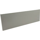 CANFORD PLAQUE SUPERIEURE/INFERIEURE de support de montage en retrait, 150mm, gris clair
