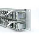 CANFORD PANNEAU DE CONNEXION RS422, 2U, 2x16 prises Sub-D 9pts - RJ45, gris clair