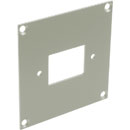 CANFORD PLAQUE DE CONNEXION MODULAIRE UNIVERSAL 1x découpe IEC mâle, gris clair