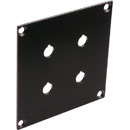 CANFORD PLAQUE DE CONNEXION MODULAIRE UNIVERSAL 2x découpe paires de borniers, noir