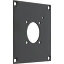 CANFORD PLAQUE DE CONNEXION MODULAIRE UNIVERSAL 1x découpe embase Lemo fibre EDW, noir