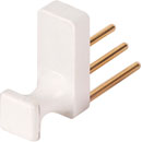 GHIELMETTI 673.910.302.09 GVS 323d FICHE DE NORMALISATION/BLOCAGE 3pts, blanc