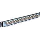 CANFORD PANNEAU DE CONNEXION RJ45 CAT6 1U, 1x16 traversées, blindé