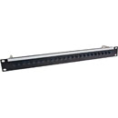 CANFORD PANNEAU DE CONNEXION FIBRE OPTIQUE 1U 1x24 SC DUPLEX SM, noir