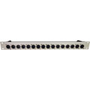 CANFORD PANNEAU DE CONNEXION ETHERCON 1U 1x16, CAT6 IDC, gris