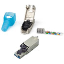 TUK PGSMC FICHE RJ45 CONNECTORISATION SUR SITE Cat6A, blindée