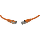 CORDON CAT6A BLINDE RJ45-RJ45-0.5m, orange