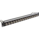 CANFORD CONNECT PANNEAU DE CONNEXION TYPE N 1U 1x12, noir