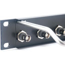 CANFORD PANNEAU DE CONNEXION BNC 1U 1x20 50 ohms, noir