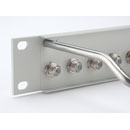 CANFORD PANNEAU DE CONNEXION TYPE F 1U 1x20, 75 ohms, noir