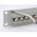 CANFORD PANNEAU DE CONNEXION BNC SD AES, 1U, 1x 24 BNC 75ohms, noir