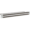 CANFORD PANNEAU DE CONNEXION BNC SD AES TRES HAUTE DENSITE, 1U, 2x 16 BNC, 75ohms, gris clair