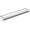CANFORD PANNEAU DE CONNEXION BNC 1U, 1X20, 3G, 75 ohms, gris clair