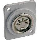 CANFORD SERIE-D EMBASE DIN 5pts, blanc