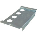 CANFORD PLAQUE 4 EMBASES "UNIVERSAL" pour boîte de scène