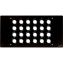 CANFORD PLAQUE SUPERIEURE POUR BOITE MURALE TYPE C 24 trous