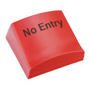 CANFORD GLOBE POUR SIGNES LUMINEUX rouge, "No entry"