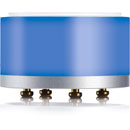 YELLOWTEC YT9205 LITT 50/22 haut.22 MODULE LED bleu, diam 51mm, haut.22mm, argent/blue