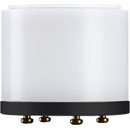 YELLOWTEX YT9904 LITT 50/35 MODULE LED blanc, diam.51mm, haut.35mm, noir/blanc