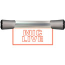 SONIFEX LDD-20F1MCL SIGNAL LED SIGN Single, 200mm, DC 7-36V, "MIC LIVE"