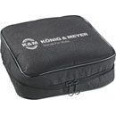 K&M 12248 LAMPE DE CONCERT COL DE CYGNE pince ressort, alim.secteur/piles, 6x LED, partie lampe 150mm