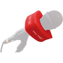 SCHULZE-BRAKEL FF-9001/C BADGE MOUSSE triangle, avec 3x logos, rouge (indiquer la ref.)