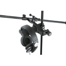 K&M 16085 SUPPORT CASQUE installation en surface, tournant noir