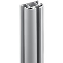 YELLOWTEC m!ka YT3661 WALL-MOUNT POLE XL perche murale 890mm, avec trous de fixation, noir