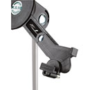 K&M 19790 SUPPORT POUR TABLETTE montage fileté 3/8", pour dim.222-334mm x 128-232mm, noir