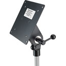 K&M 19685 SUPPORT ECRAN pour VESA 75-100, vis de serrabe manivelle, filetage 3/8"