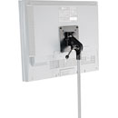 K&M 19685 SUPPORT ECRAN pour VESA 75-100, vis de serrabe manivelle, filetage 3/8"