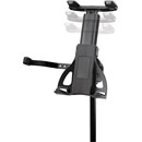 K&M 19742 SUPPORT POUR TABLETTE fixation filetage 3/8", pour dim.160-320mm x 120-222mm, noir