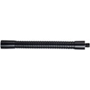 K&M 22260 GOOSENECK 3/8-inch female to male thread, 15mm diameter, 150mm, black